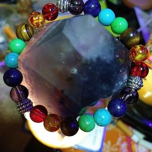 NWT-$LOWEST$NATURAL KARMA ELASTIC BRACELET